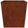 vidaXL Garden Planter 50x50x50 cm Weathering Steel