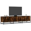 vidaXL TV Cabinet Smoked Oak 180x35x41 cm Engineered Wood