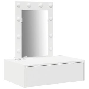 vidaXL Dressing Table White 60 x 40 x 70 cm Engineered Wood