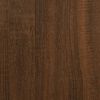 vidaXL Storage Bench Brown Oak 82x42x46 cm Engineered Wood