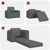 vidaXL Folding Sofa Bed Dark Grey 98 x 71 x 83 cm Fabric