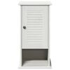 vidaXL Bathroom Cabinet VIGO White and Antique White 37 x 34 x 71.5 cm