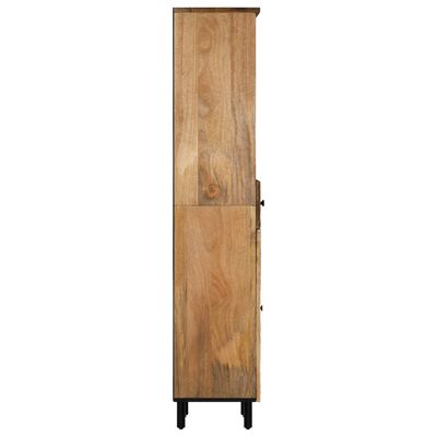 vidaXL Bathroom Cabinet 38x33x160 cm Solid Wood Mango