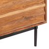 vidaXL TV Cabinet 140x30x45 cm Solid Acacia Wood