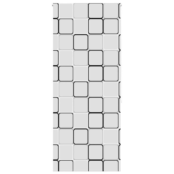 vidaXL Shower Roller Blind 110x240 cm Fabric Width 106 cm