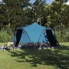 vidaXL Dome Tent with Roof with Storage Blue 505 x 450 x 248 cm