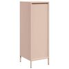 vidaXL Highboard Pink 39x35x103.5 cm Steel