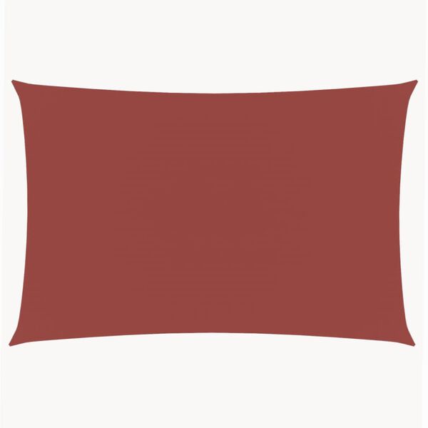 vidaXL Sunshade Sail Oxford Fabric Rectangular 3.5x5 m Terracotta