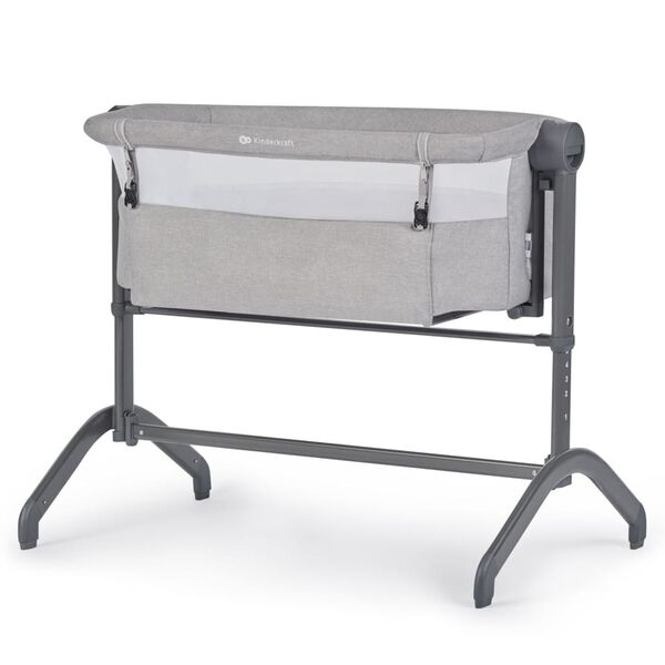 Kinderkraft 2-in-1 Baby Cot BEA Grey