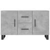 vidaXL Sideboard Concrete Grey 100x36x60 cm Engineered Wood