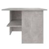 vidaXL Coffee Table Concrete Grey 90x60x46.5 cm Engineered Wood