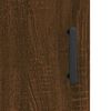 vidaXL Highboard Brown Oak 69.5x34x180 cm Engineered Wood
