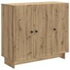 vidaXL Sideboard Artisan Oak 89 x 34.5 x 80 cm Engineered Wood