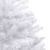 vidaXL Artificial Hinged Christmas Tree with Flocked Snow 120 cm