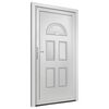 vidaXL Front Door White 88x208 cm PVC