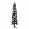 vidaXL Artificial Christmas Tree with 300 LEDs with Stand Green 210 cm