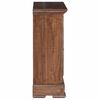 vidaXL Storage Cabinet 63 x 30 x 79 cm Solid Mahogany Wood