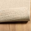 vidaXL Rug ZIZUR Beige 60x110 cm Jute Look Indoor and Outdoor