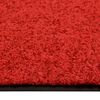 vidaXL Doormat Washable Red 40x60 cm