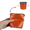 vidaXL Flower Pot 200 pcs Terracotta &Oslash; 15 x 13 cm Plastic