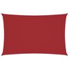 vidaXL Sunshade Sail Oxford Fabric Rectangular 2x5 m Red
