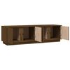vidaXL TV Cabinet Honey Brown 140x40x40 cm Solid Wood Pine