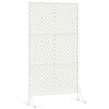 vidaXL Privacy Screen White 100 x 50 x 180 cm Steel