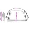 vidaXL Pool Tent with Removable Fly & Mesh Walls Azure Blue 670x590 cm