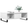 vidaXL Coffee Table White 104x60x35 cm Engineered Wood