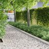 vidaxl Lawn Edging Grey 15 x 1000 cm Steel