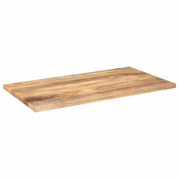 vidaXL Table Top 110x50x3.8 cm Rectangular Solid Wood Mango