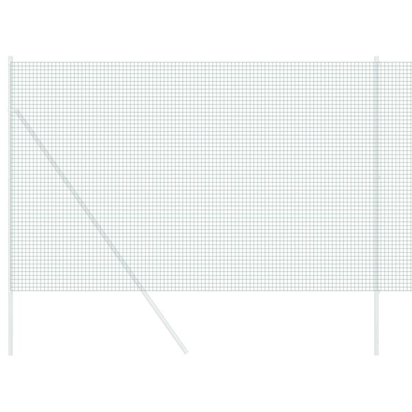 vidaXL Welded Wire Fence Green 1.6 x 10 m