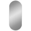 vidaXL Wall Mirror Silver 70x30 cm Oval