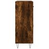 vidaXL Sideboard Smoked Oak 69.5x34x90 cm Engineered Wood
