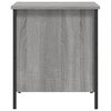 vidaXL Storage Bench Grey Sonoma 40x42.5x50 cm Engineered Wood
