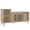 vidaXL TV Cabinet Sonoma Oak 100x35x55 cm Engineered Wood