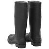 vidaXL Rain Boots Black Size 45 PVC