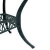 vidaXL Garden Table Green &Oslash;90x75 cm Cast Aluminium