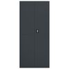 vidaXL File Cabinet Anthracite 90x40x200 cm Steel