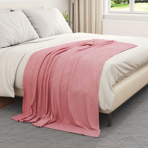 vidaXL Throw Blankets 6 pcs Pink 170 x 130 cm Fleece