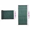vidaXL Privacy Net HDPE 2x50 m Green 150 g/m²