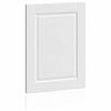 vidaXL Dishwasher Panel "Porto" White 45x1,5x57 cm Engineered Wood