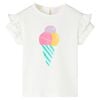 Kids'T-shirt Ecru 116