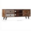 vidaXL TV Cabinet 118x30x40 cm Solid Mango Wood