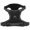 vidaXL Dog Harness with Lead & Collar Adjustable Black XL
