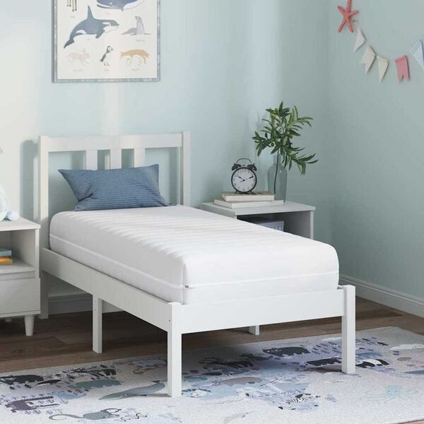 vidaXL Mattress White 60 x 120 cm Pocket Spring