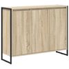 vidaXL Side Cabinet Sonoma 96.5 x 30 x 75 cm Engineered Wood