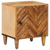 vidaXL Bedside Table Brown 40 x 33.5 x 46 cm Solid Mango Wood