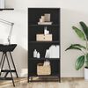 vidaXL Bookcase Black 60x35x139 cm Engineered Wood