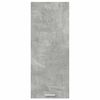 vidaXL Hanging Cabinet with Door Riga Concrete Grey 40 x 31 x 100 cm